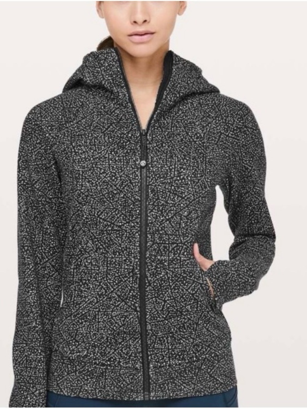 Lululemon Women’s Scuba Speckled Zip Hoodie Jacket